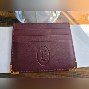 Cartier Calfskin Card Holder